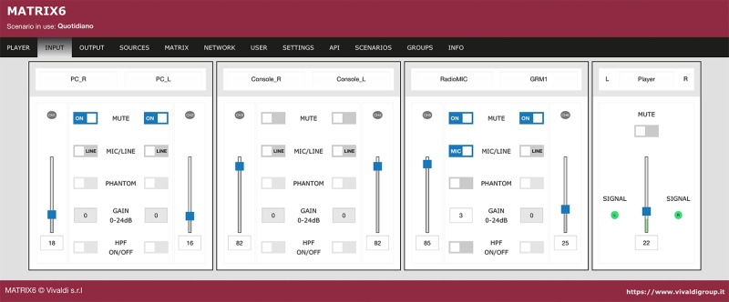 Vivaldi Multimedia MATRIX6